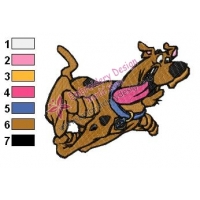 Scooby Doo Embroidery Design 11